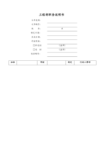 工程部職務(wù)說明書.doc