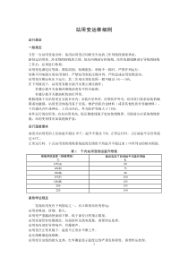 站用變運(yùn)維細(xì)則