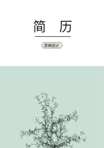 藝術(shù)氣質(zhì)求職簡(jiǎn)歷四頁(yè)05